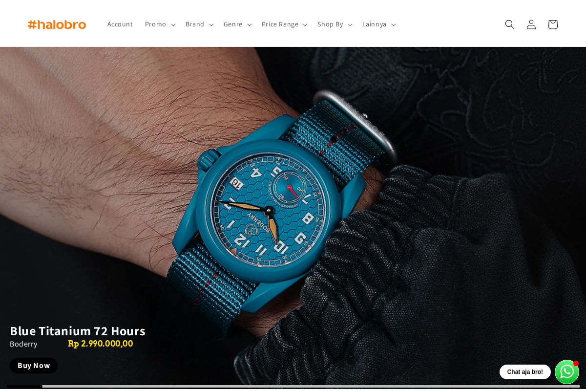 #halobro homepage screenshot