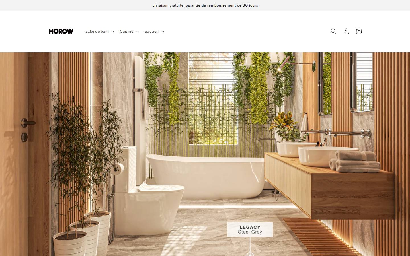 horow.fr homepage screenshot