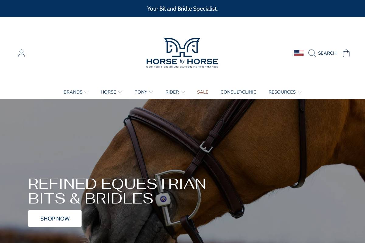 horsebyhorse.com homepage screenshot