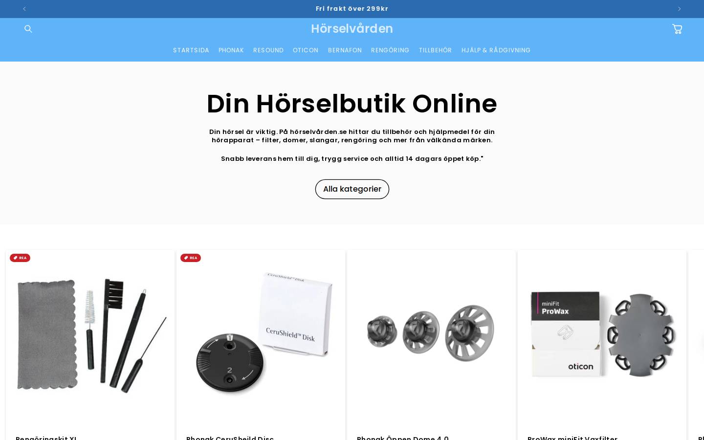 horselvarden.se homepage screenshot