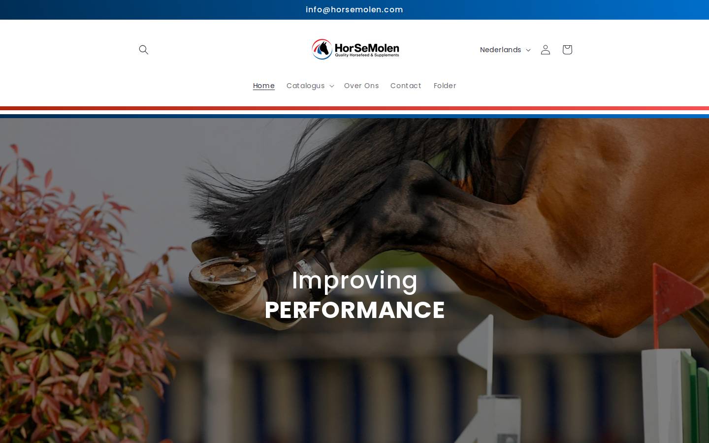 horsemolen.com homepage screenshot