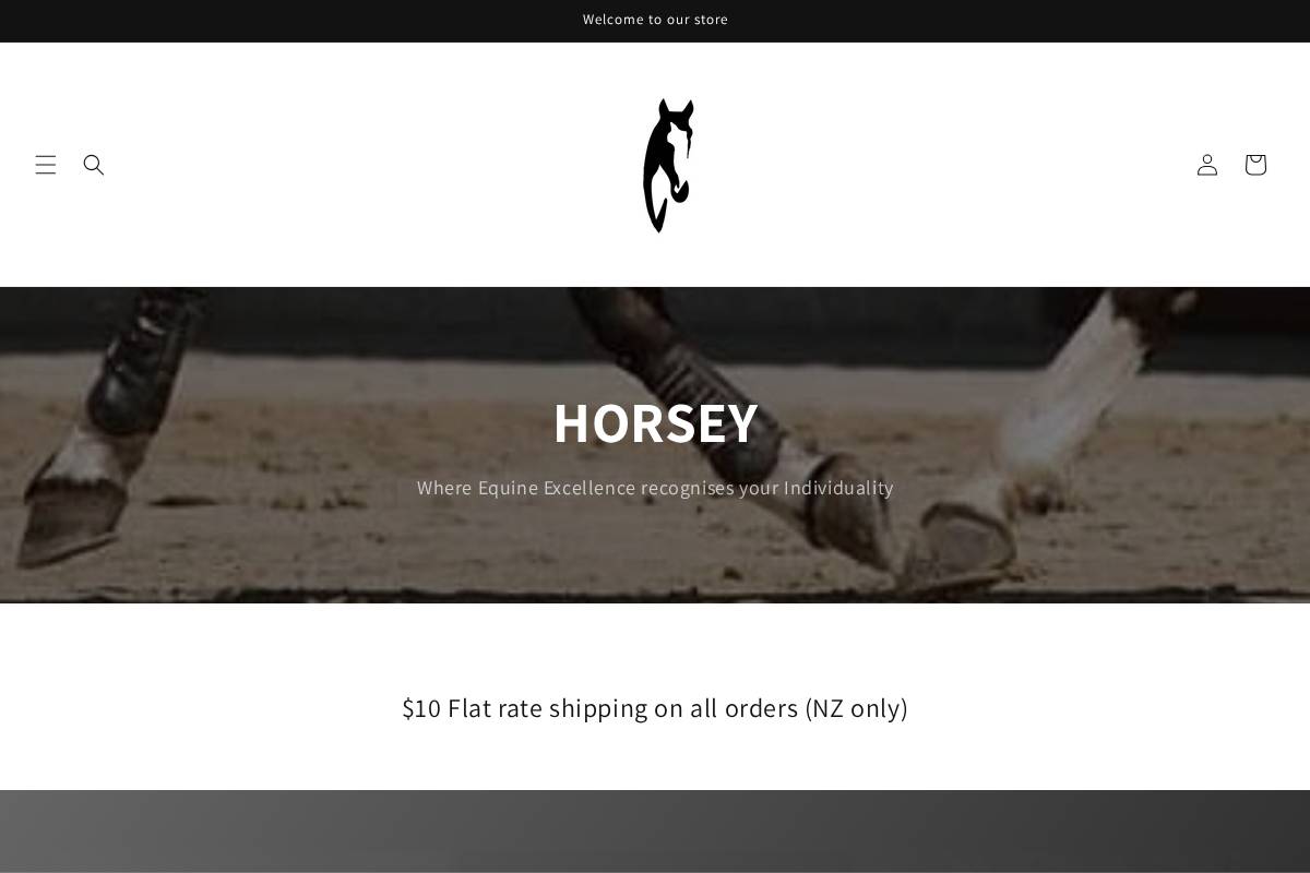 horsey.co.nz homepage screenshot