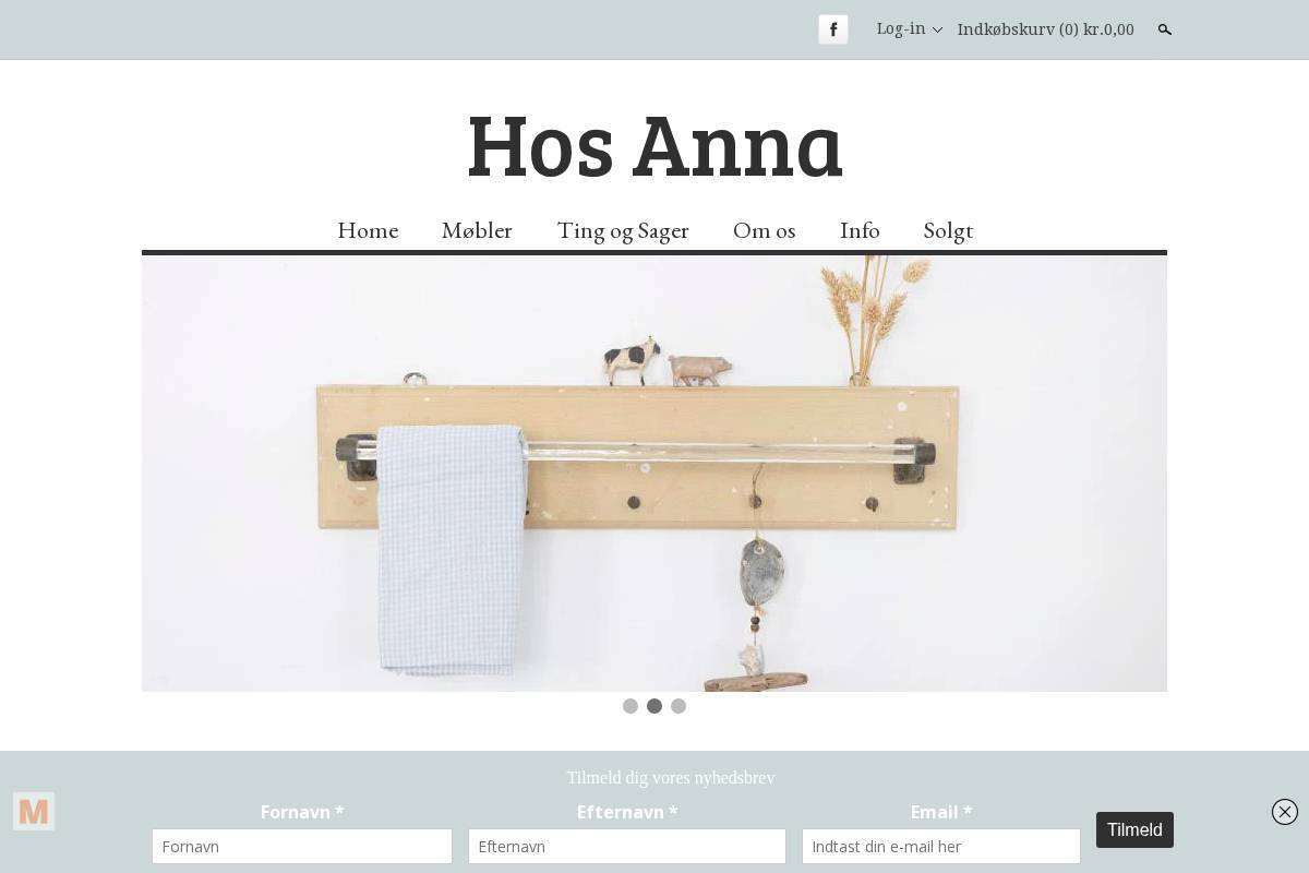 hos-anna.com homepage screenshot