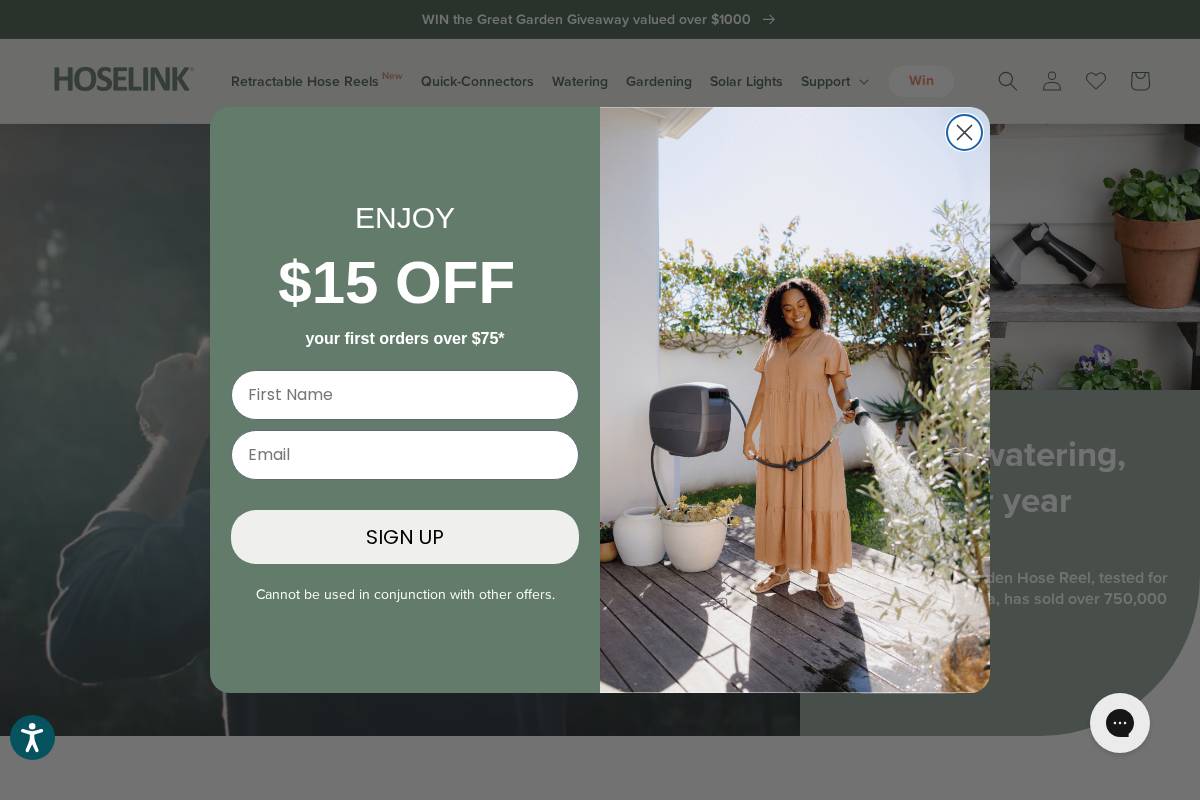 hoselink.com homepage screenshot