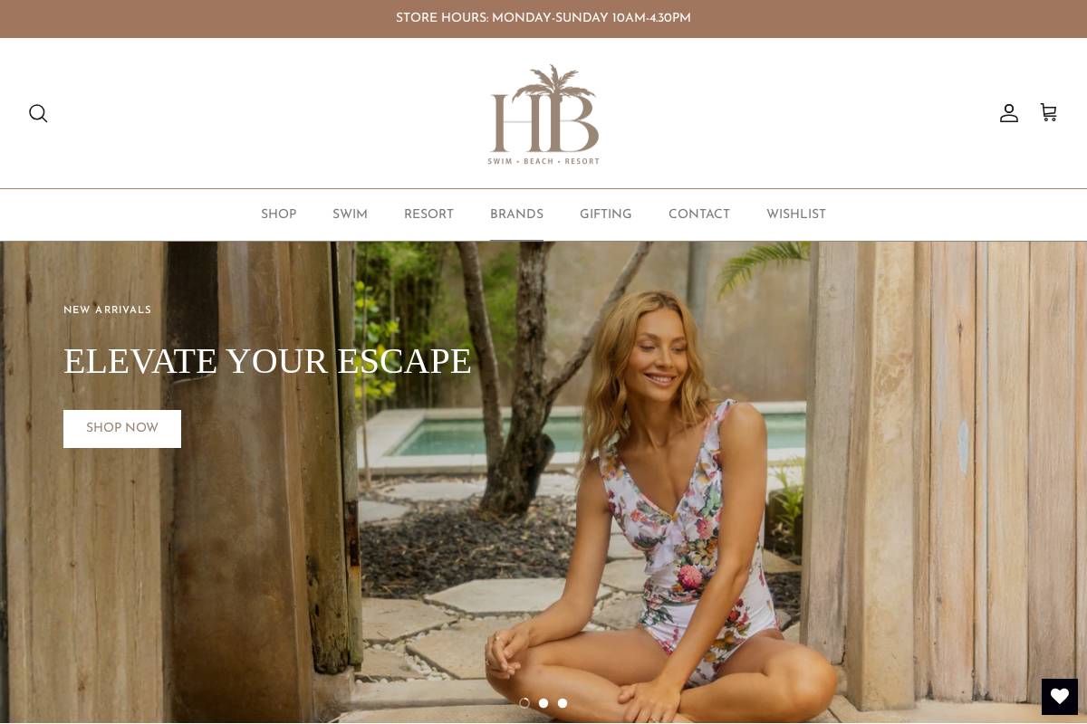 hotbodyswimwear.co.nz homepage screenshot