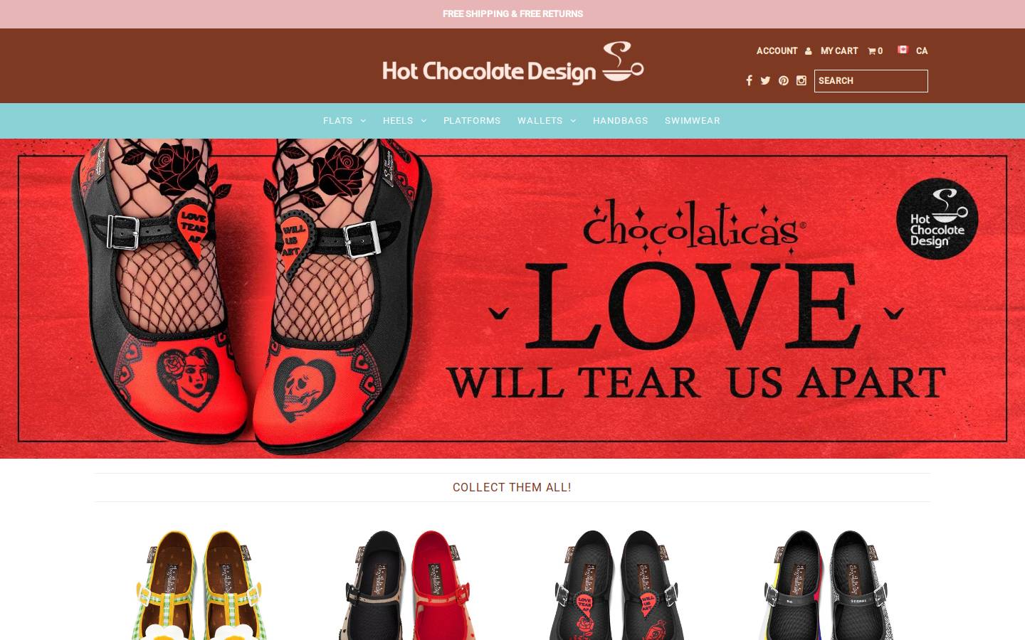 Hot Chocolate Design homepage screenshot