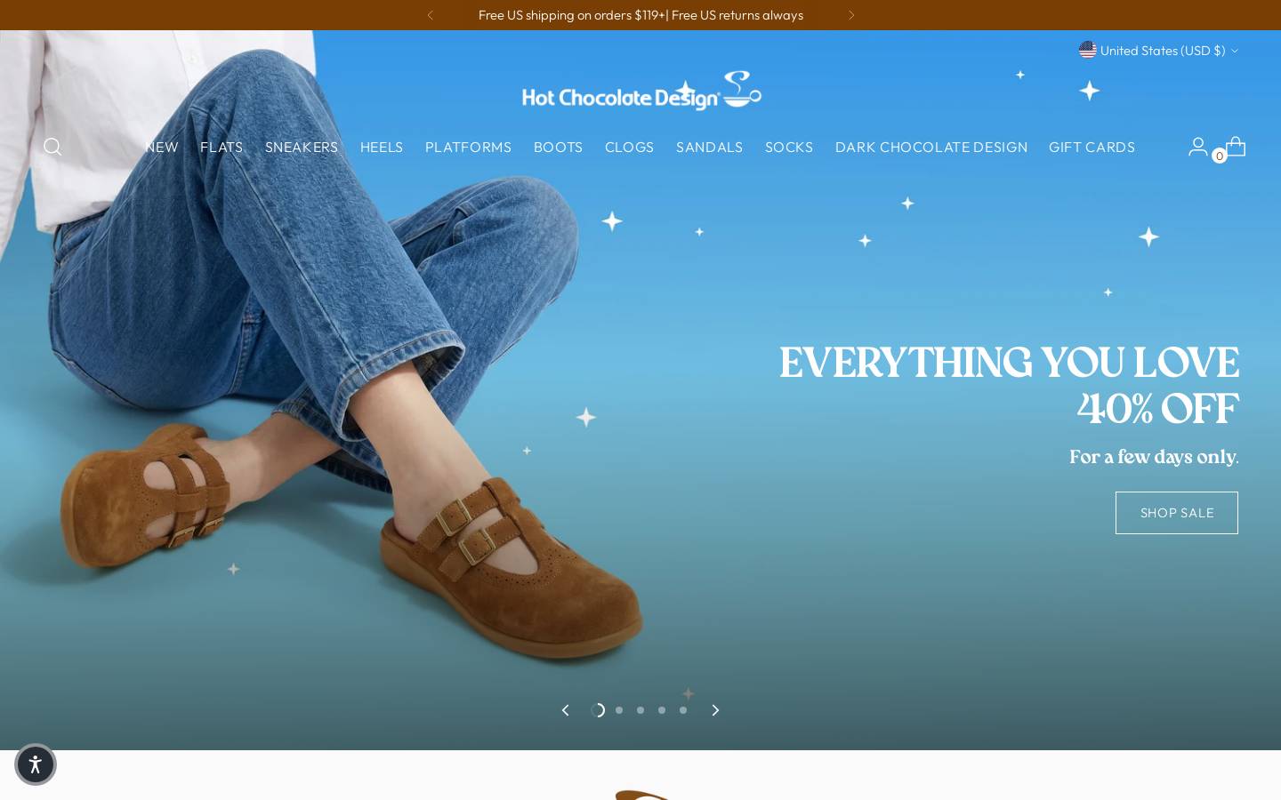 Hot Chocolate Design homepage screenshot