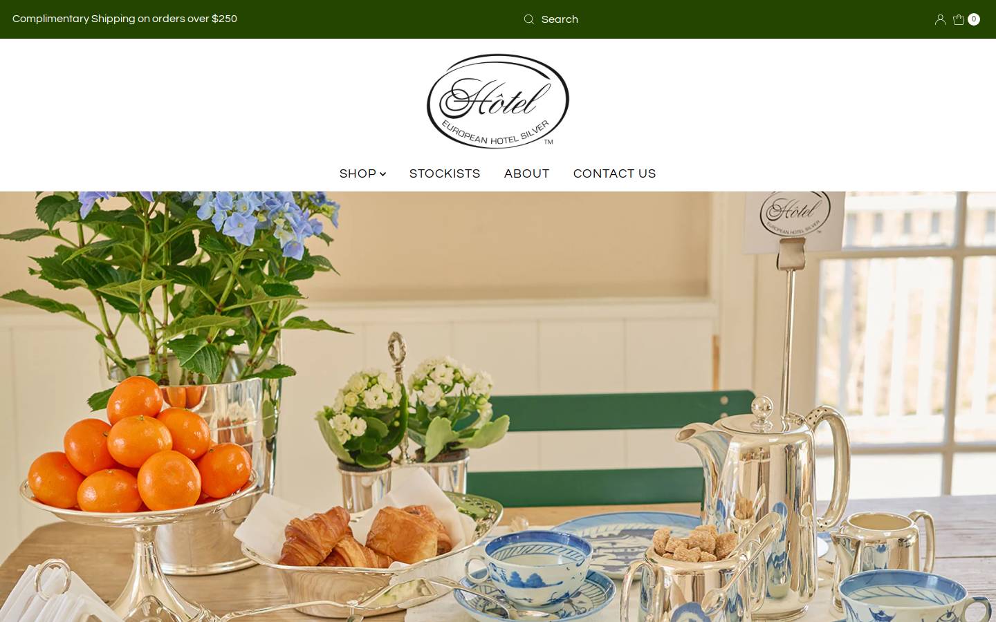 hotelsilverltd.com homepage screenshot