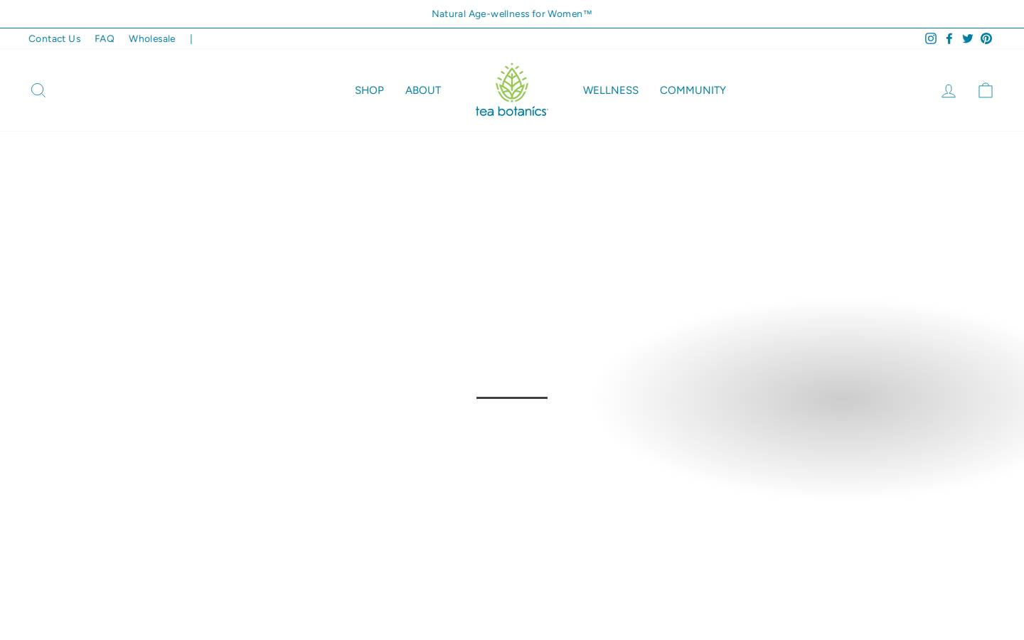 hotflashtea.com homepage screenshot
