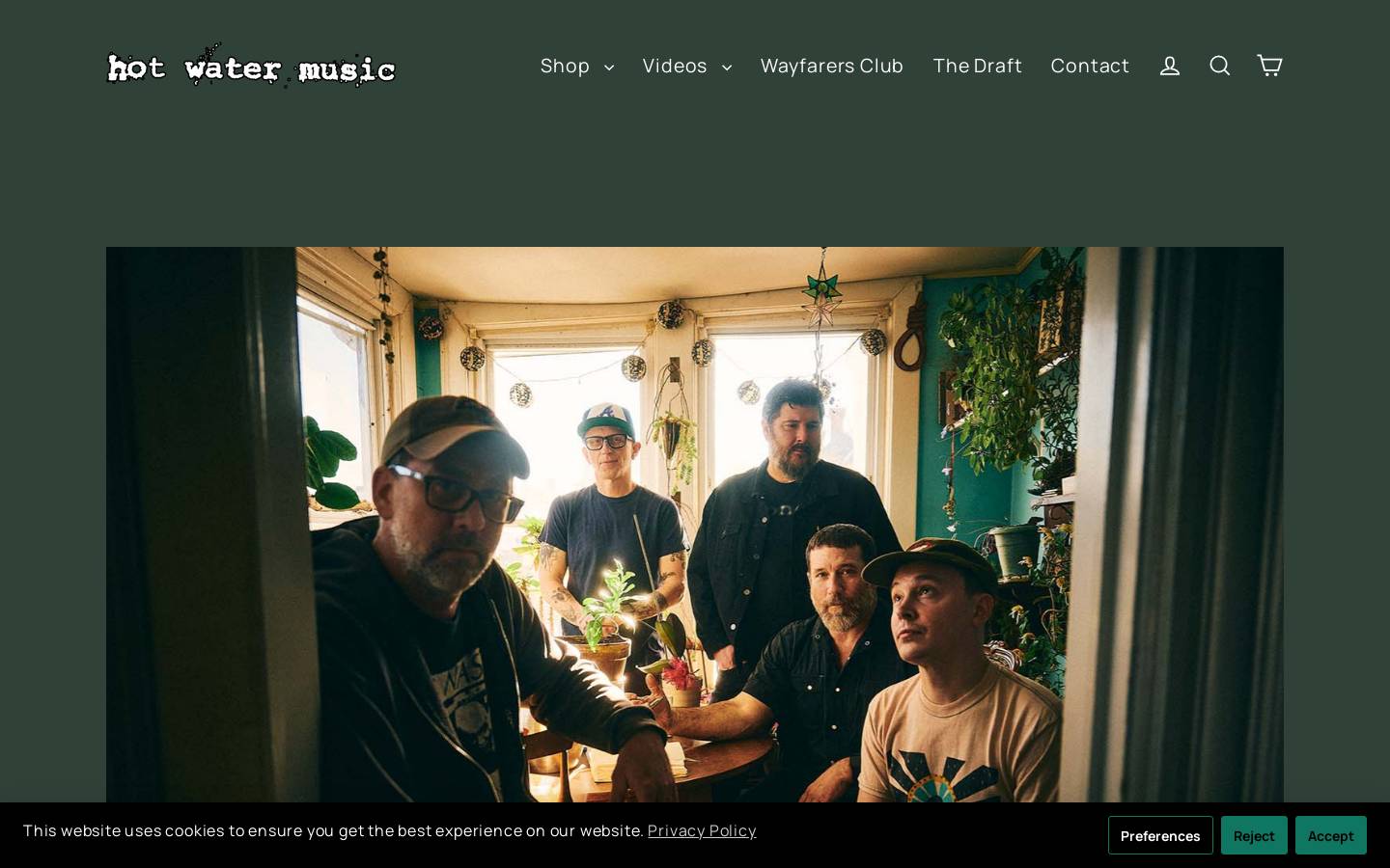 hotwatermusicshop.com homepage screenshot
