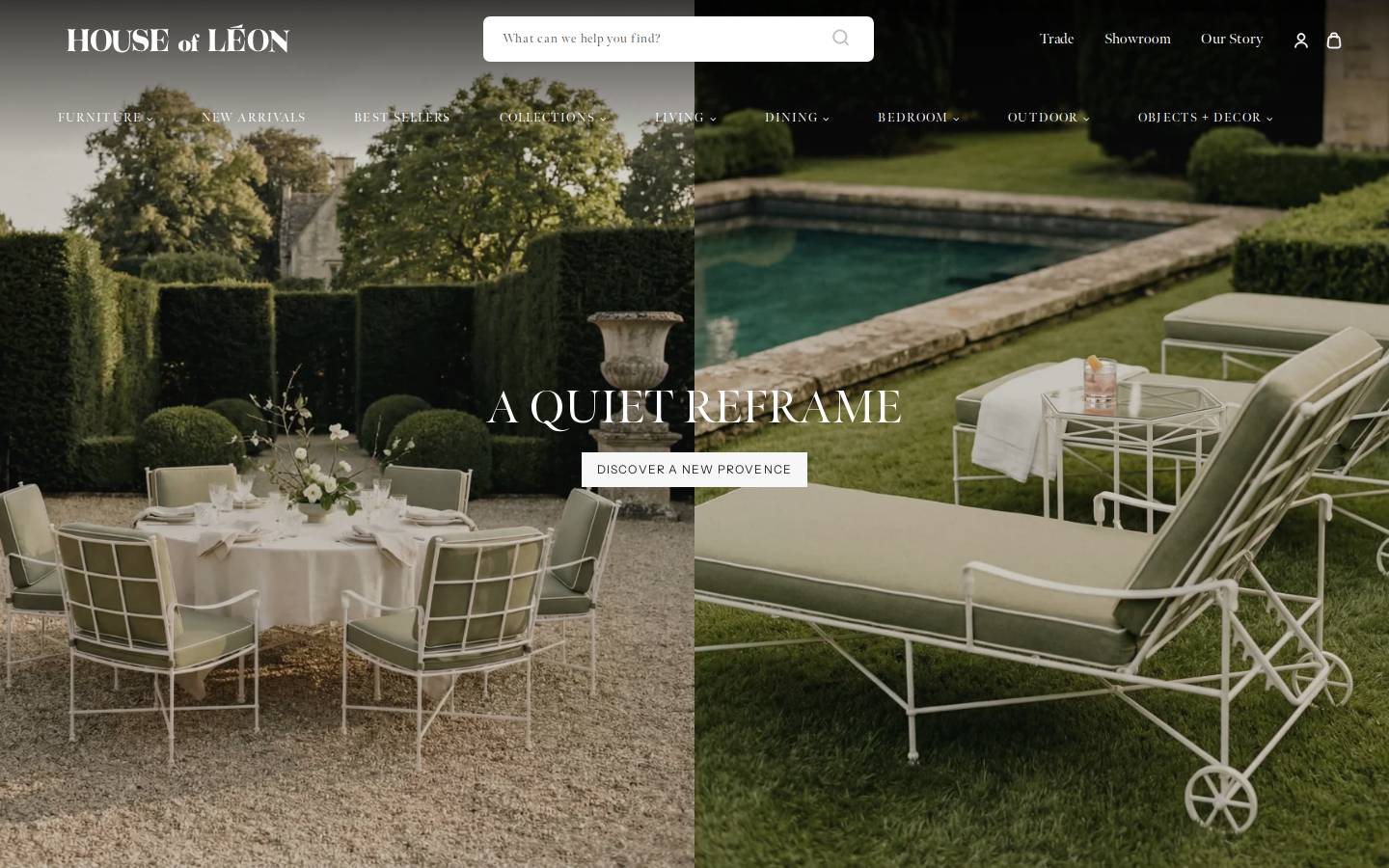 house-of-leon.com homepage screenshot