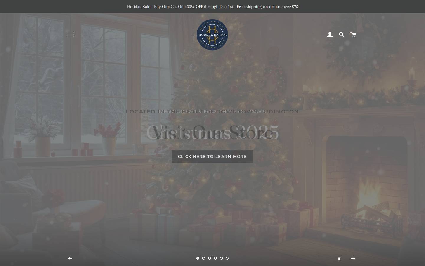 houseandharbor.com homepage screenshot