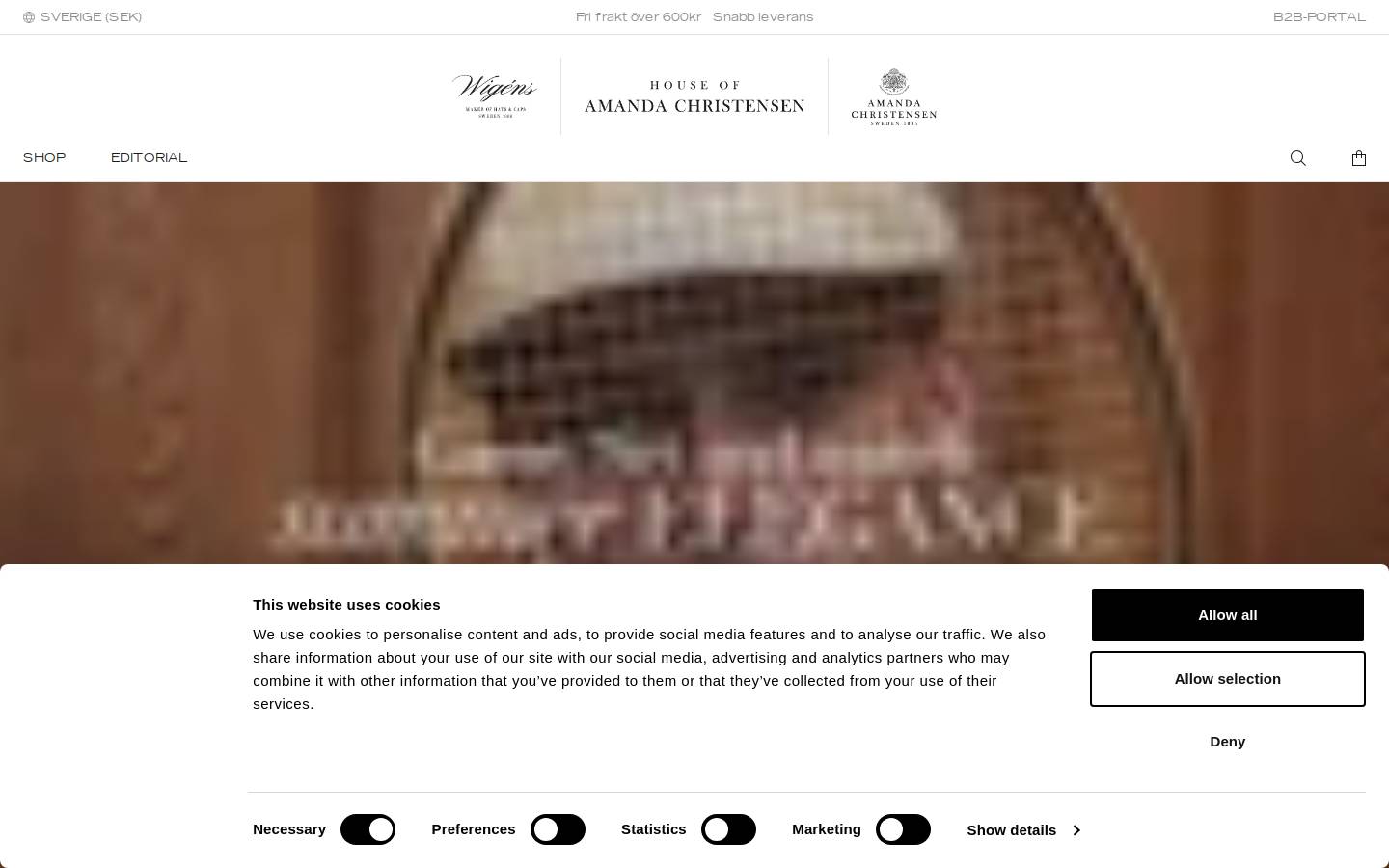 houseofamandachristensen.se homepage screenshot