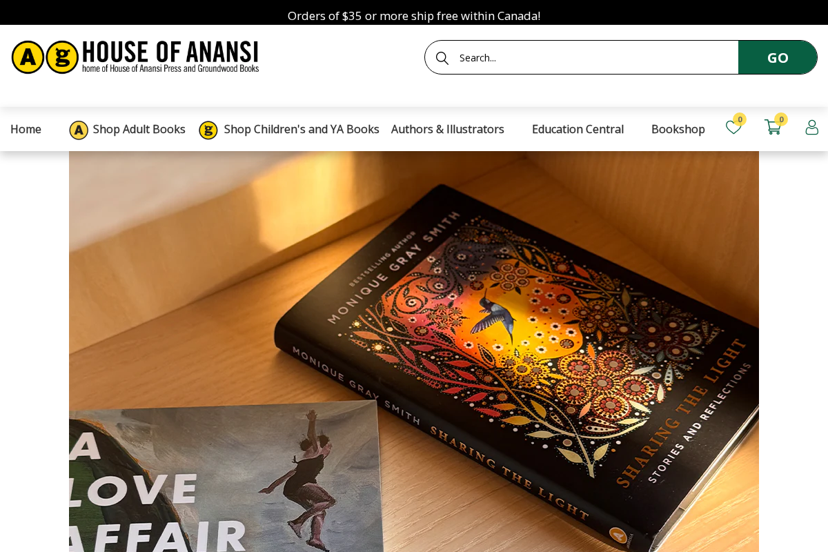 House of Anansi Press homepage screenshot