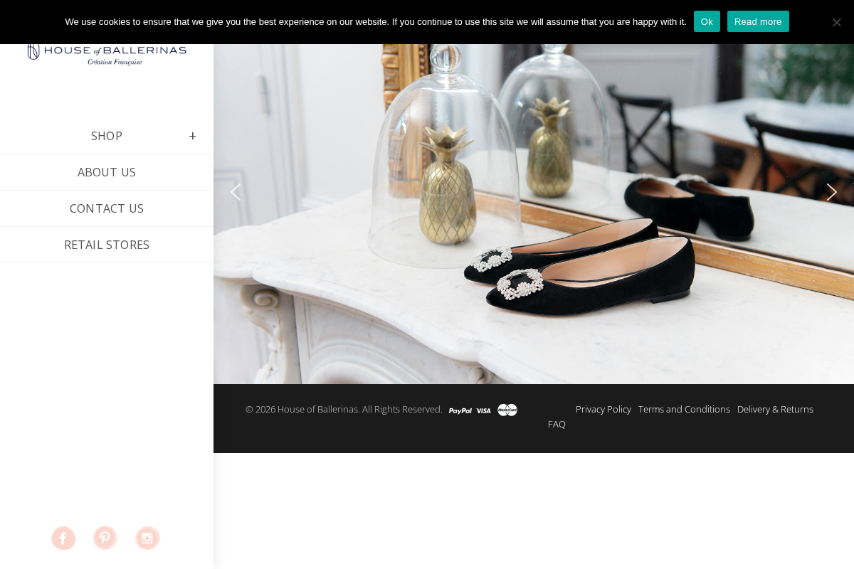 houseofballerinas.com homepage screenshot