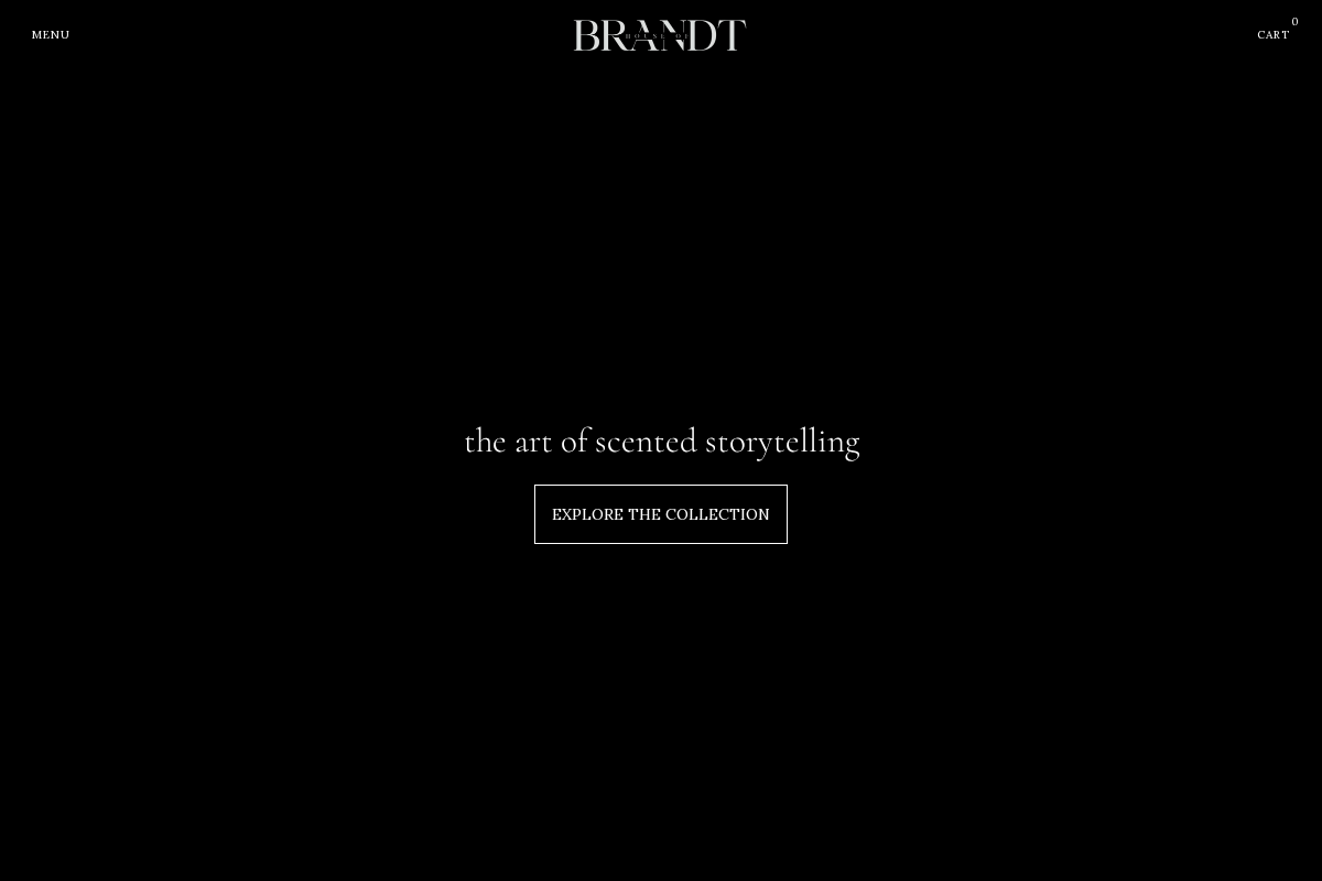 House of Brandt homepage screenshot