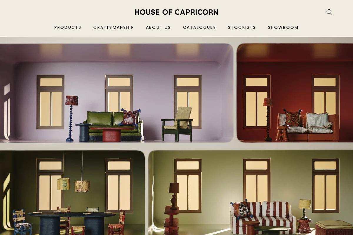 houseofcapricorn.pt homepage screenshot