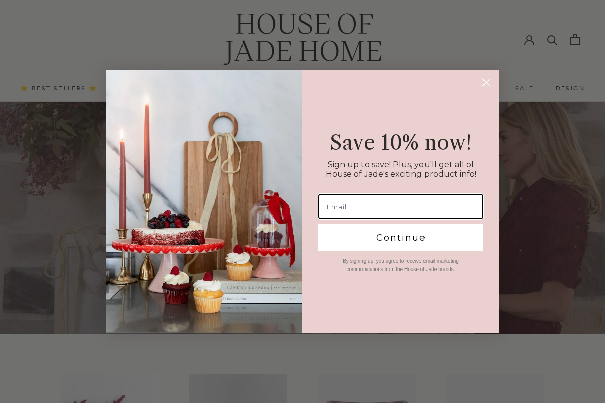 House of Jade Home homepage screenshot