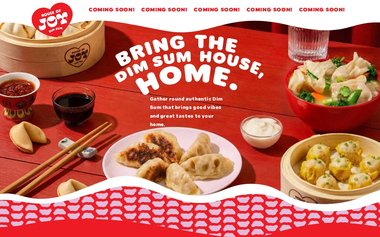 houseofjoyfood.com homepage screenshot
