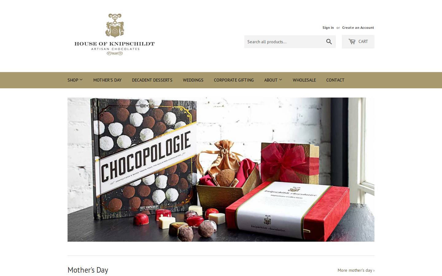 houseofknipschildt.com homepage screenshot