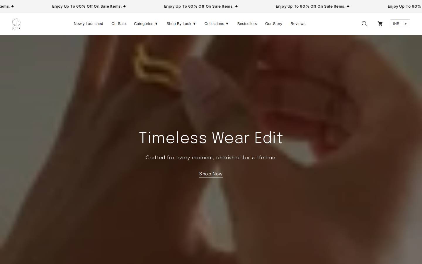 houseofpehr.com homepage screenshot