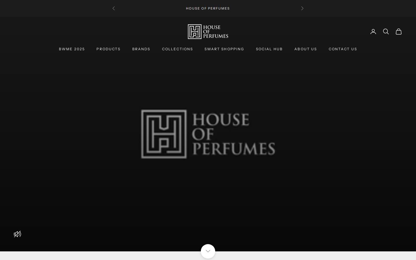 houseofperfumes.com homepage screenshot