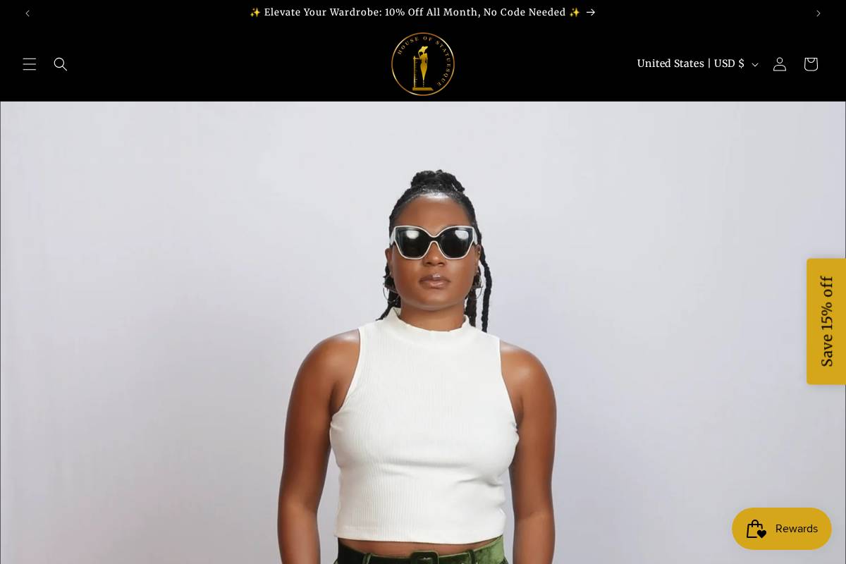 houseofstatuesque.com homepage screenshot