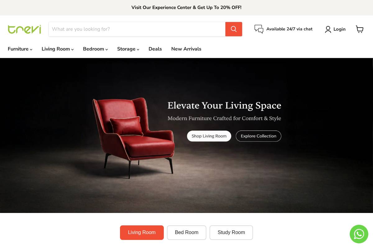 houseoftrevi.com homepage screenshot