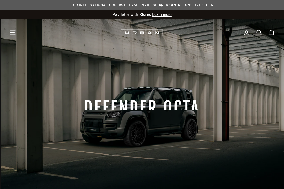 houseofurban.co.uk homepage screenshot