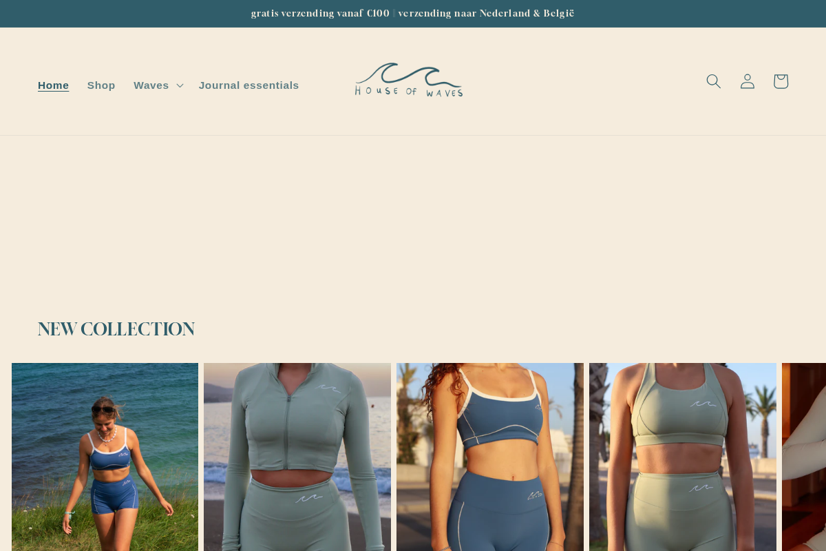 houseofwaves.nl homepage screenshot