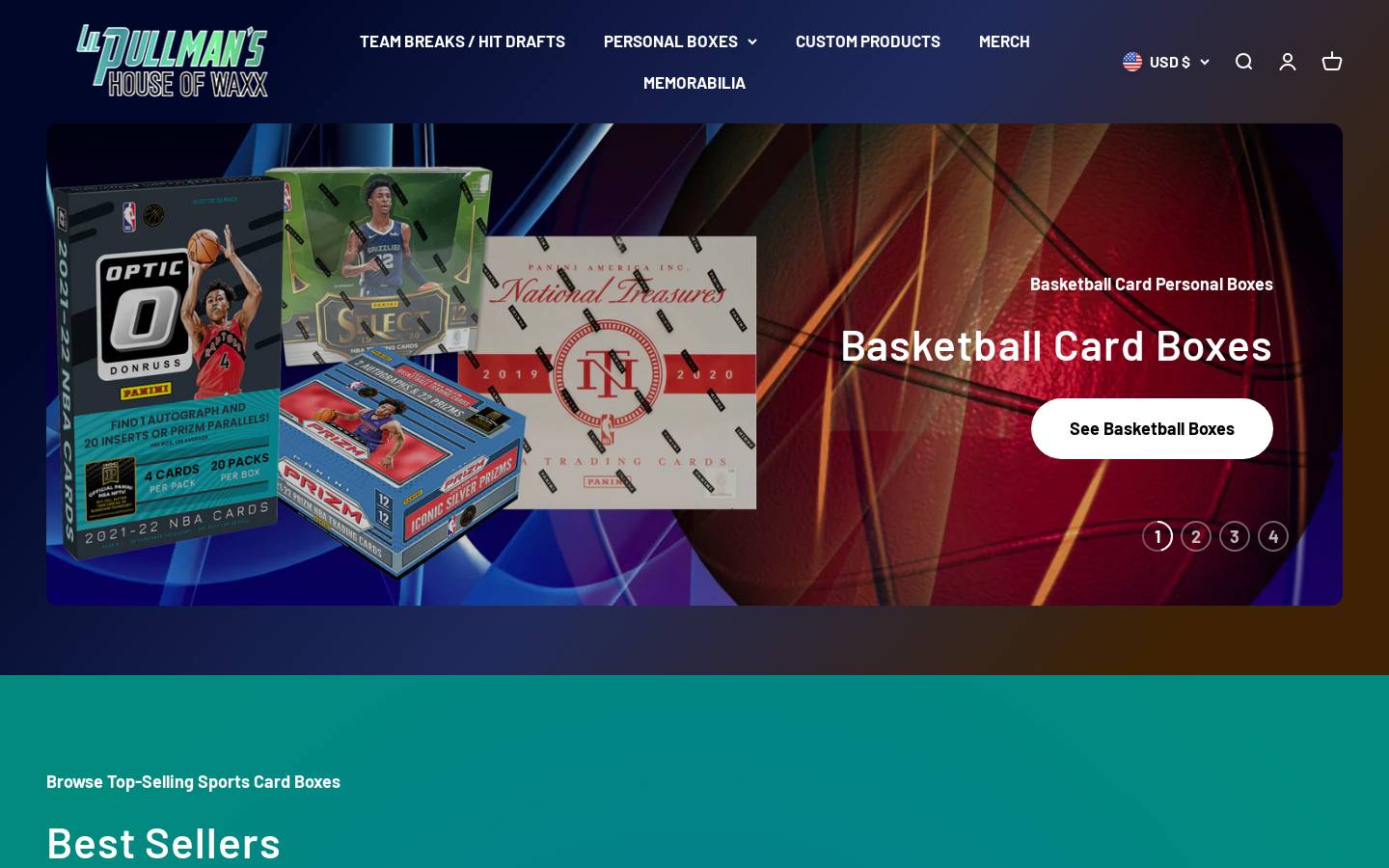 houseofwaxx.net homepage screenshot