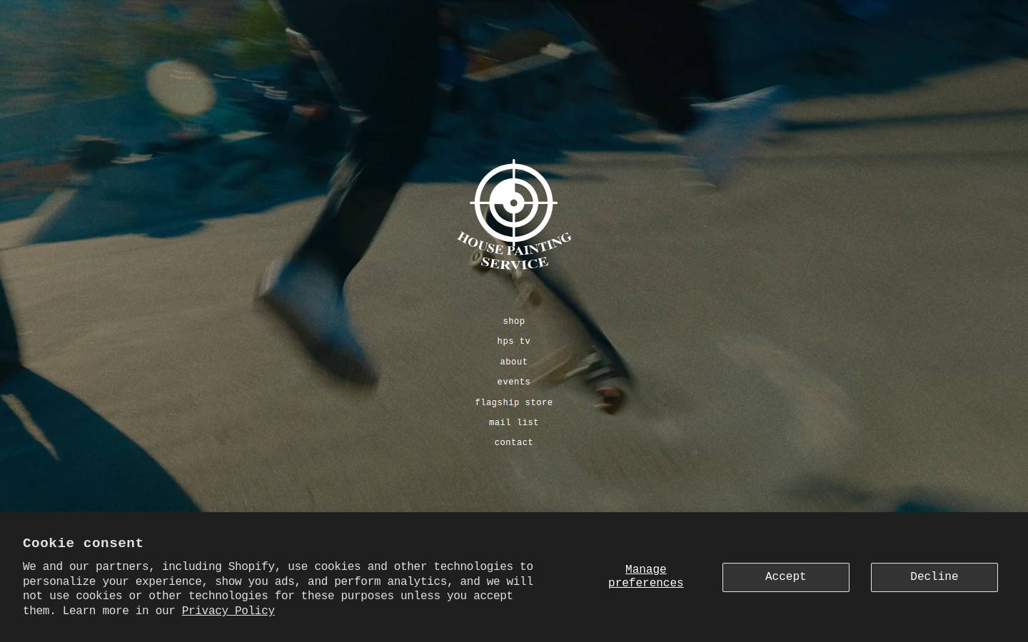 Housepaintingservice homepage screenshot