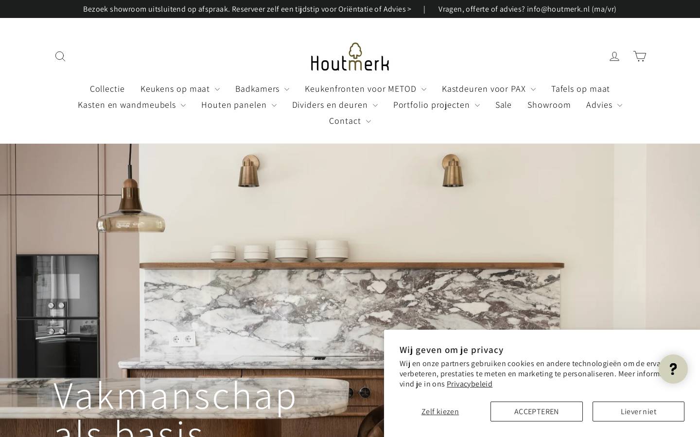 houtmerk.com homepage screenshot