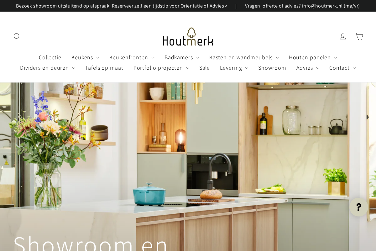Houtmerk homepage screenshot