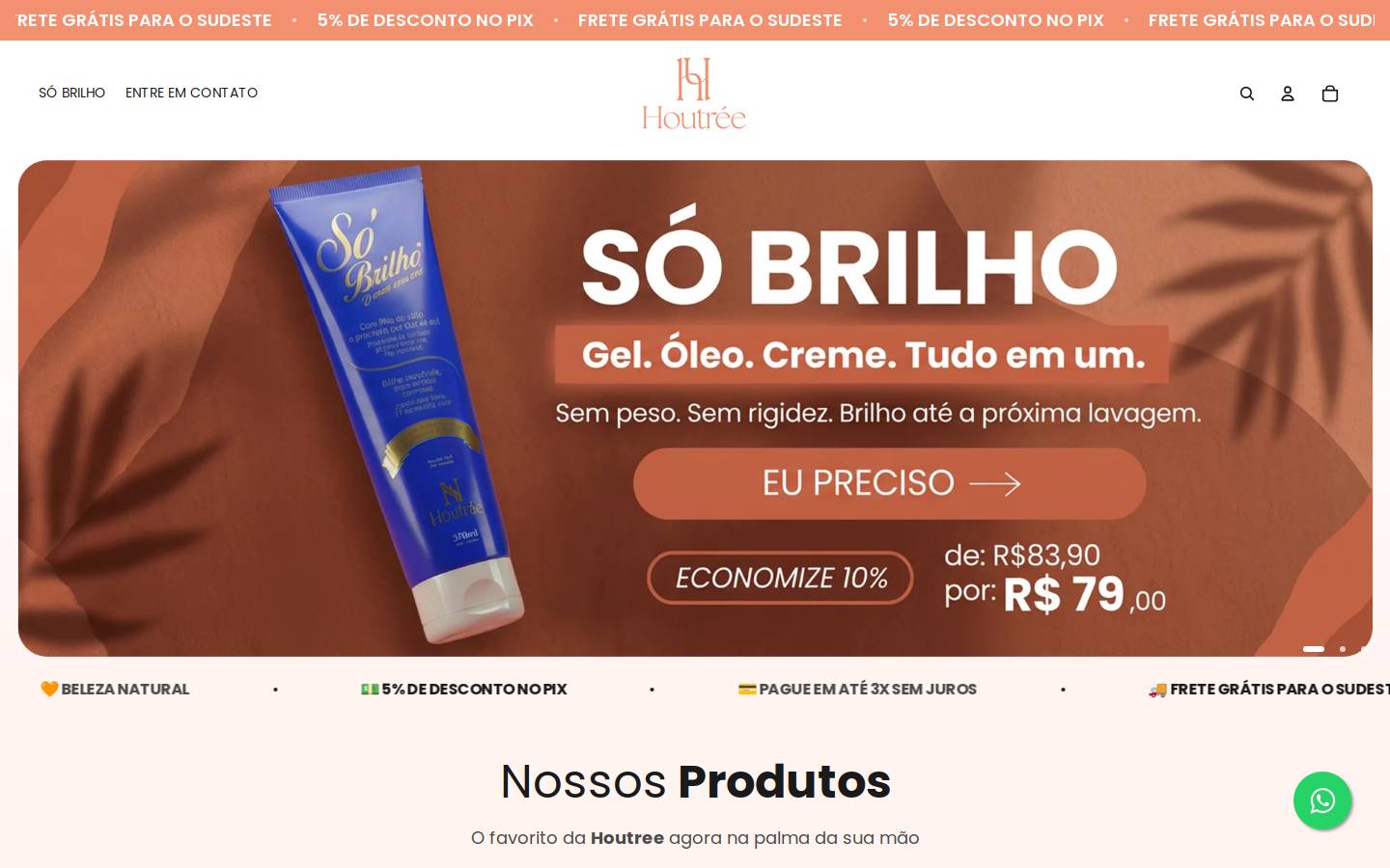 houtree.com.br homepage screenshot