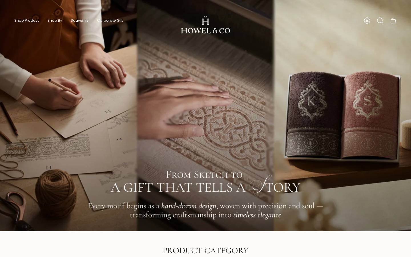 howelandco.com homepage screenshot