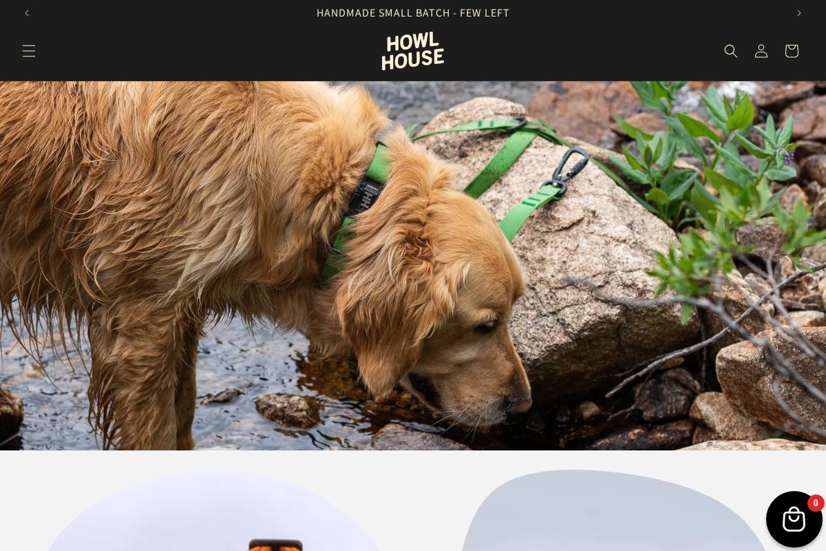 howlhouseco.com homepage screenshot