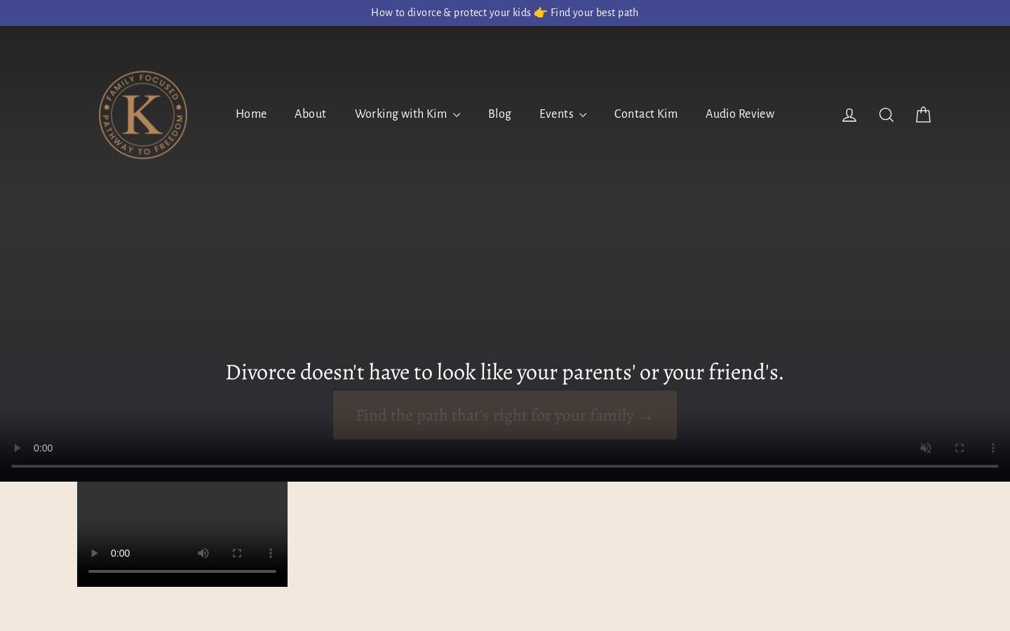 howtodivorce.org homepage screenshot