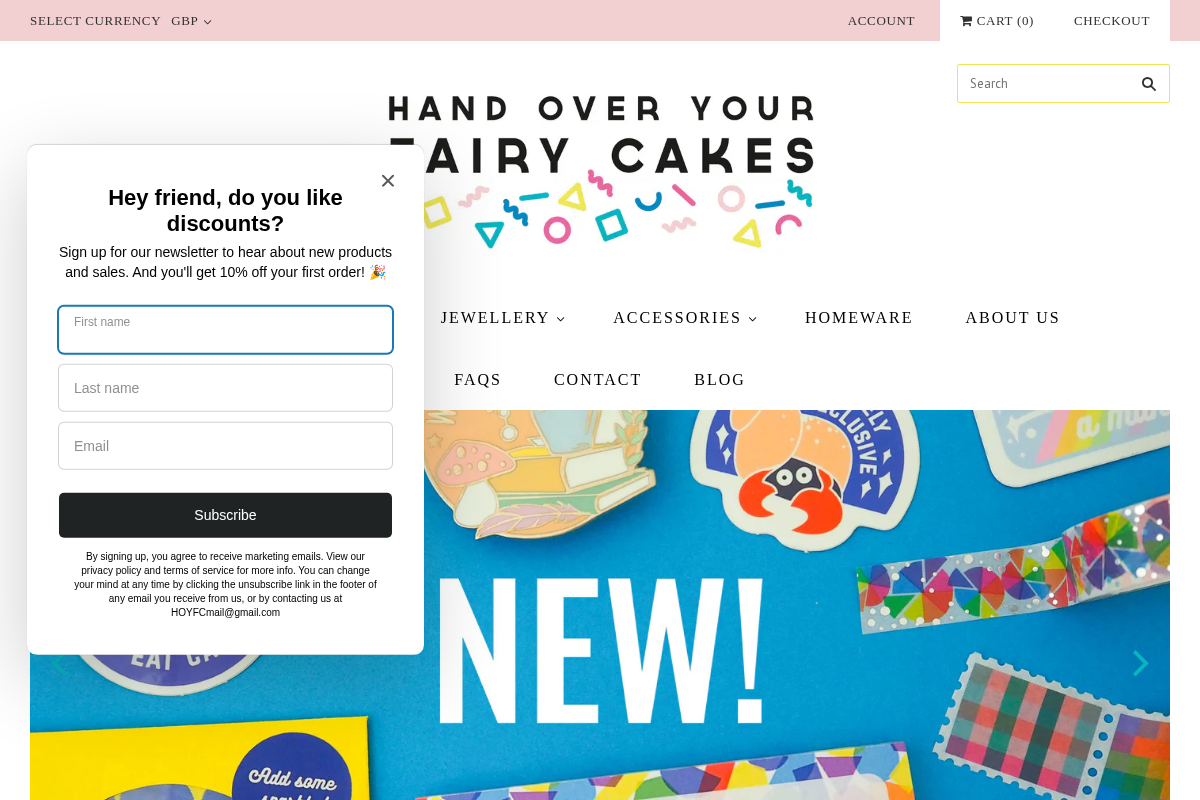 hoyfc.com homepage screenshot