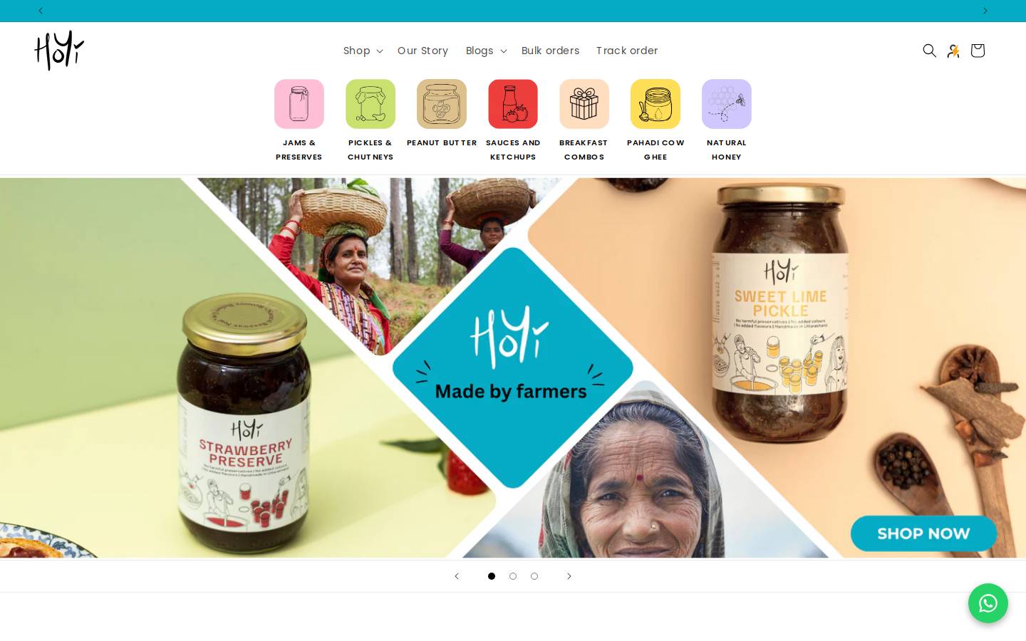 hoyi.farm homepage screenshot