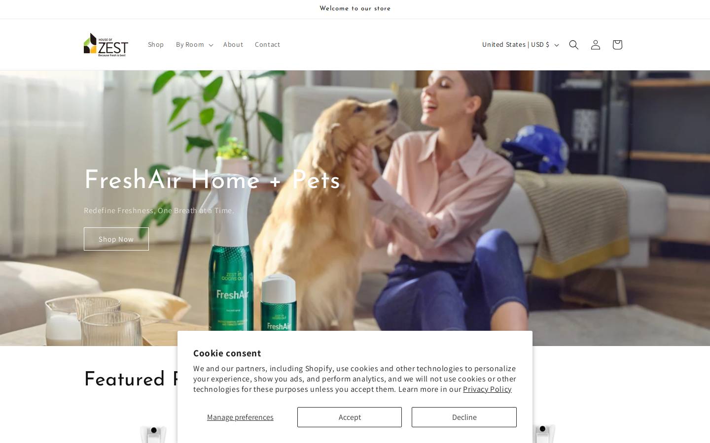 hoz.life homepage screenshot