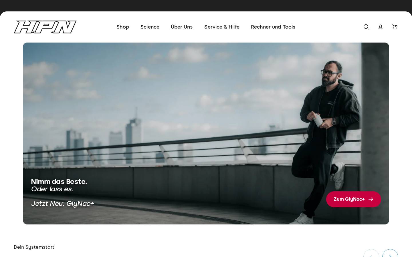 hpn-store.de homepage screenshot