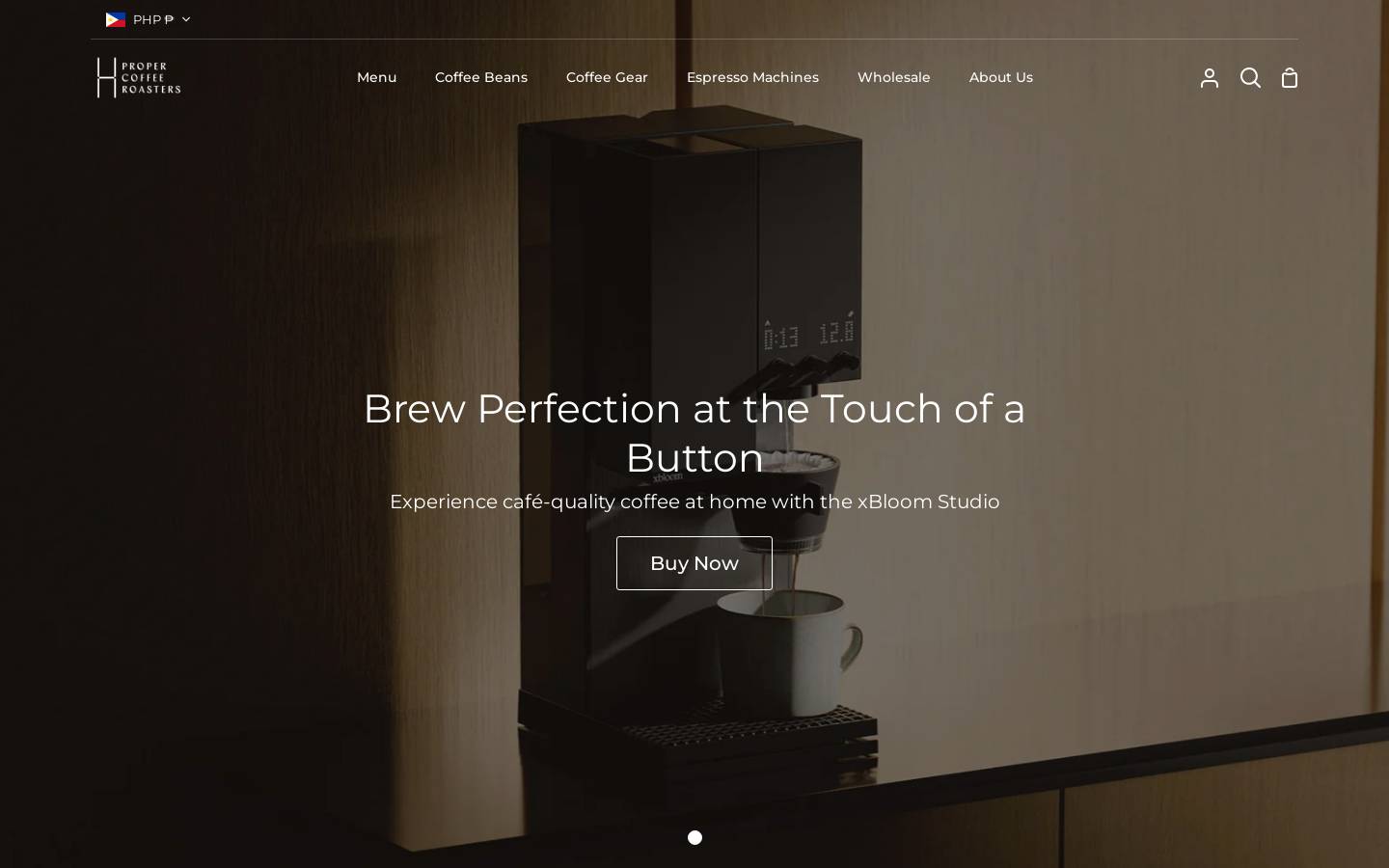 hproper.com homepage screenshot