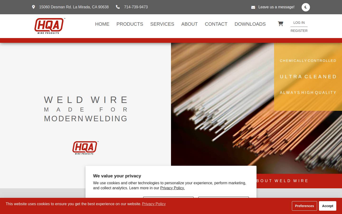 hqawp.com homepage screenshot