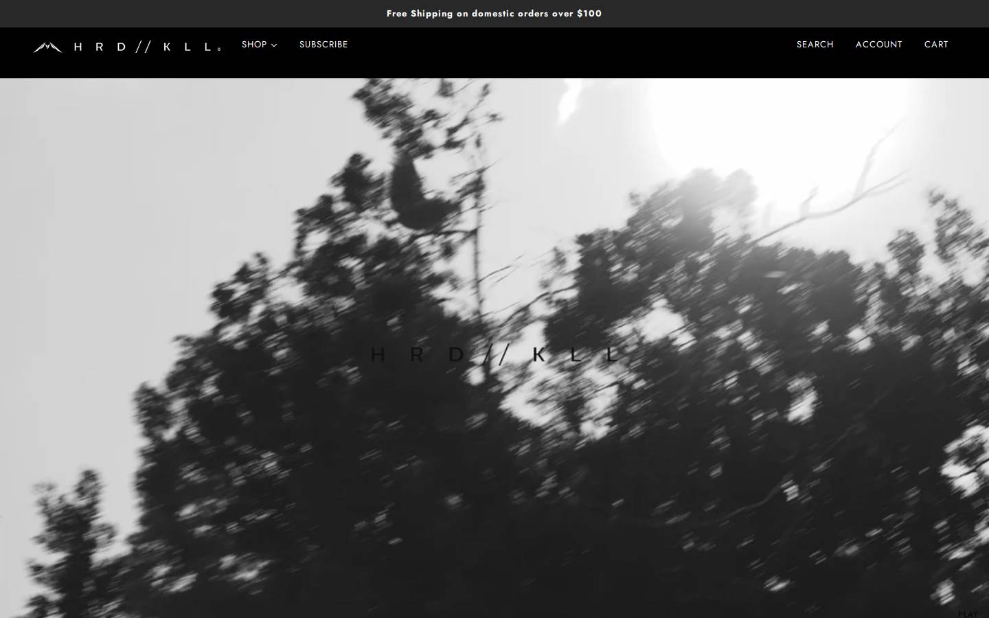 hrd2kll.com homepage screenshot