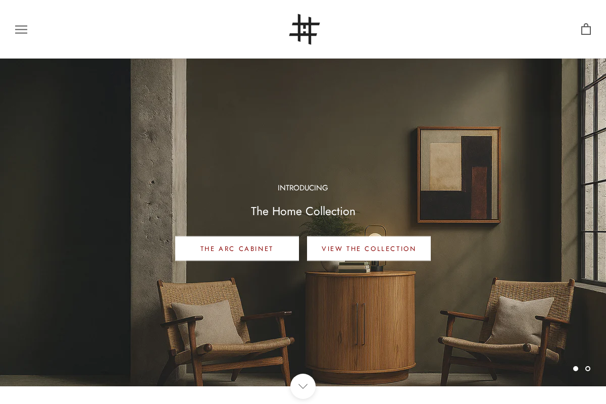 HRDL homepage screenshot