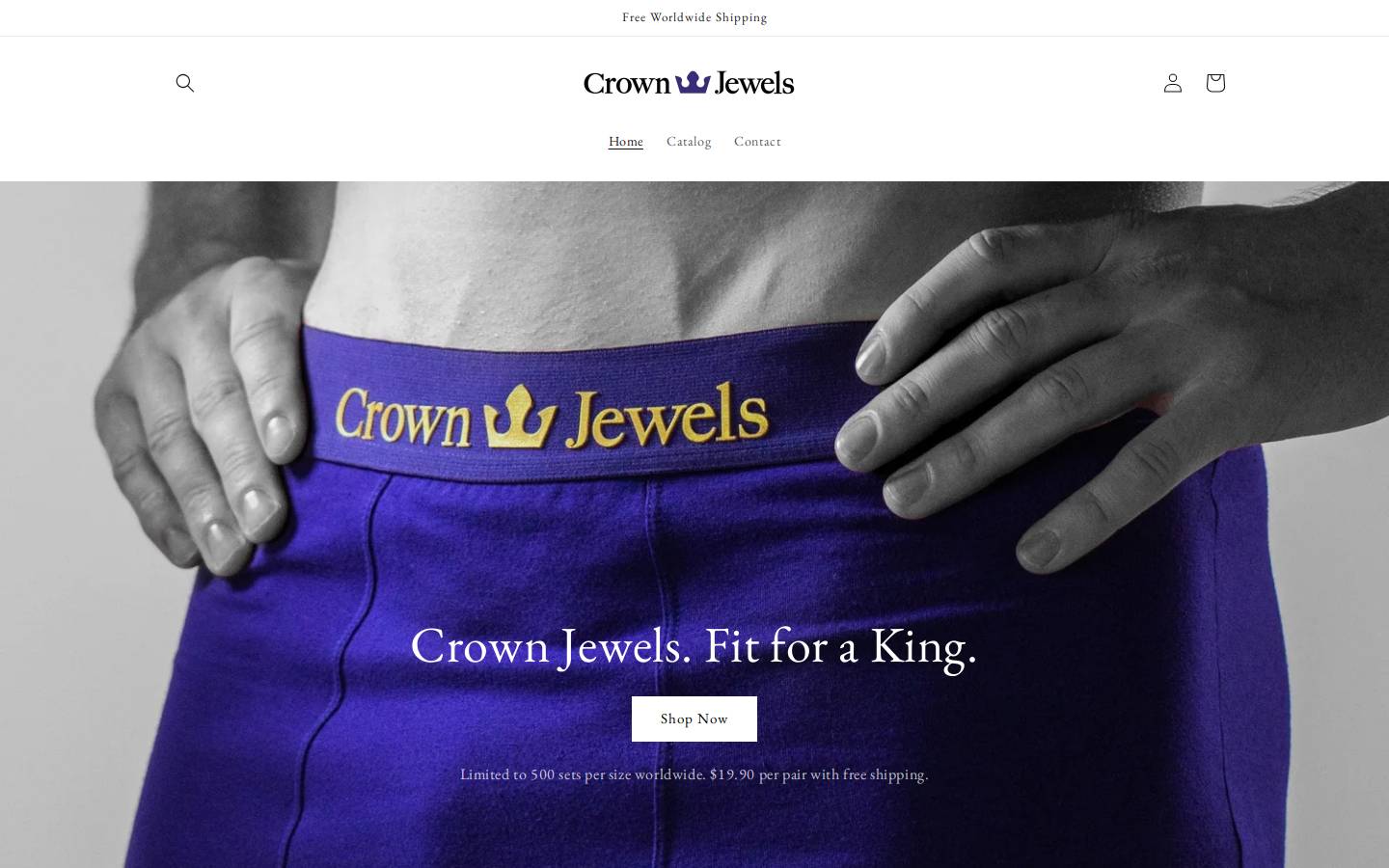 hrhcrownjewels.com homepage screenshot