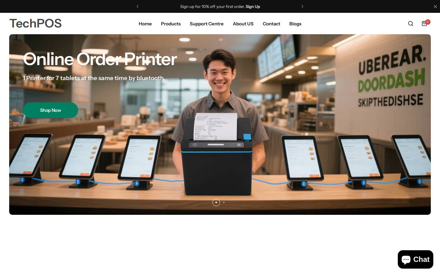 hspos.net homepage screenshot