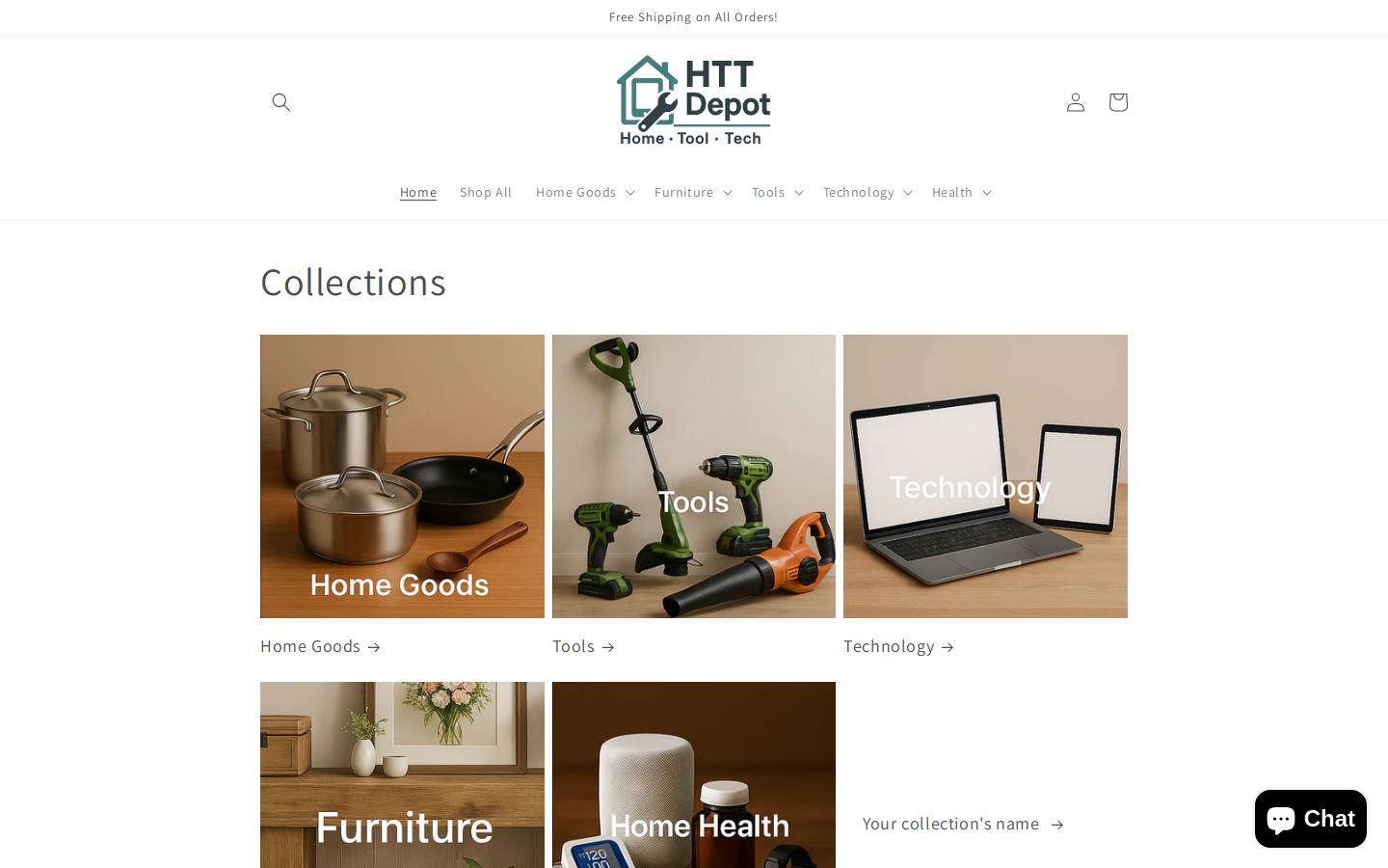httdepot.com homepage screenshot