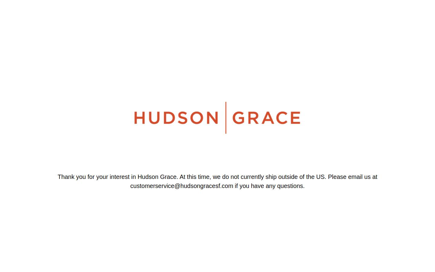 hudsongracesf.com homepage screenshot